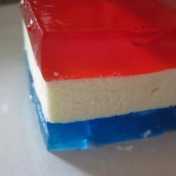 Red, White, and Blue Jello