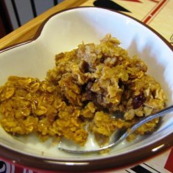 Baked Pumpkin Oatmeal