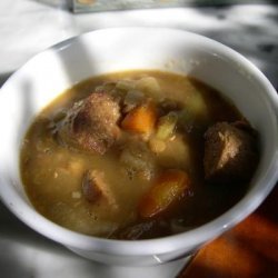 Crock Pot Lentil and Sausage Soup