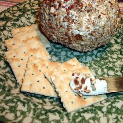 Ranch Chicken Cheese Ball With Pecans