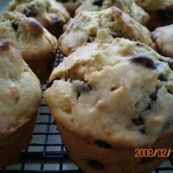 Banana Chocolate Chip Muffins