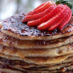 Berry Nice Honey Pecan Pancakes