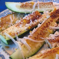 Parmesan Zucchini Spears