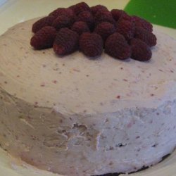 Raspberry White Chocolate Cake