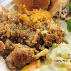 Sweet Potato Casserole w/Coconut Pecan topping