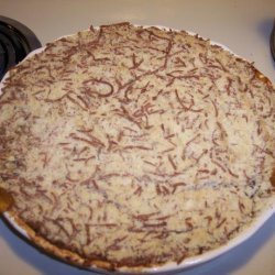 Steak Pie with Cheese Crust