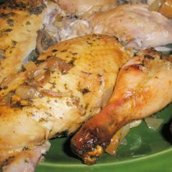 Lemon Herbed Roasted Chicken (Crock Pot)