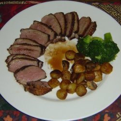 Crispy Balsamic Duck  Breasts