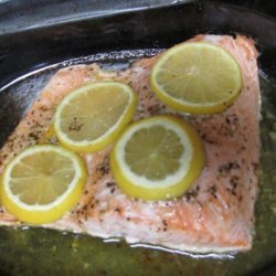 Baked Lemon-Butter Salmon