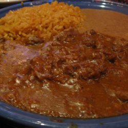 Cheese Enchiladas with Chili Gravy