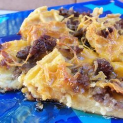 Waffle Breakfast Casserole