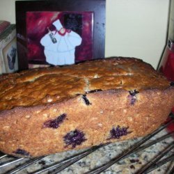 Banana Blueberry Oatmeal Bread