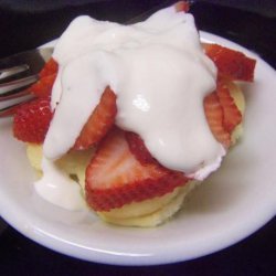 Berries, Lemon Curd Cakes (Rachael Ray)