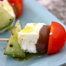 Greek Salad Skewers