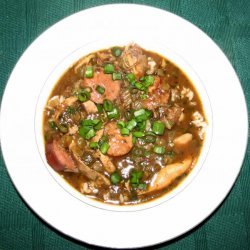 Authentic Cajun Chicken and Sausage Gumbo