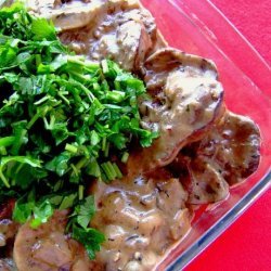 Chicken Liver Stroganoff