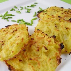 Un-Fried Potato Latkes