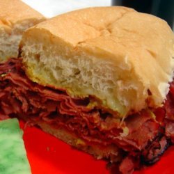 Beer Pastrami Sandwich