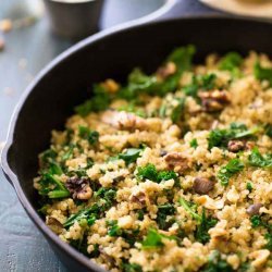 Quinoa and Mushroom Skillet