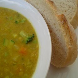 Curried Lentil and Vegetable Soup