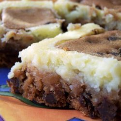 Chocolate Chip Cookie Cream Cheese Bars