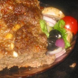 Greek Meatloaf With Feta
