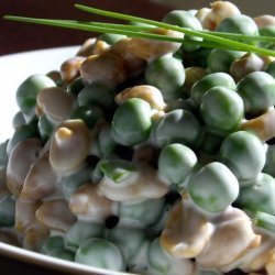 Pea and Peanut Salad