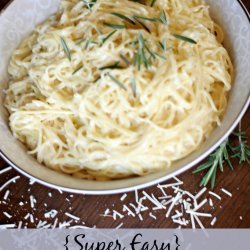 Easy Fettuccine Alfredo