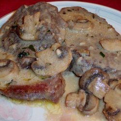 Beef Tenderloin Steak With Mushrooms and Madeira