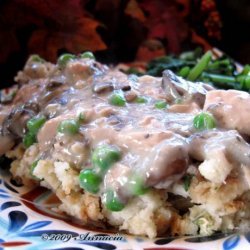 Low-Fat Creamed Tuna on Toast