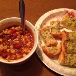 Pasta Fagioli Soup in a Crock Pot