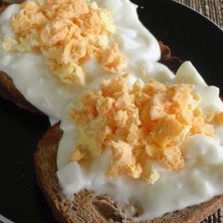 Creamed Eggs on Toast