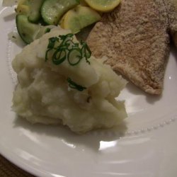 Parmesan Garlic Mashed Potatoes