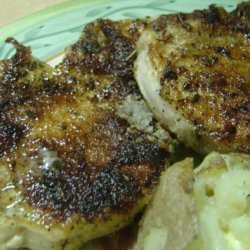 Linda's Seasoned Italian Baked Pork Chops