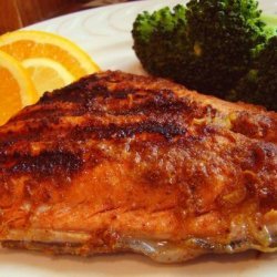 Barbecued Salmon