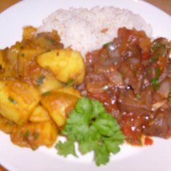 Ugandan Curried Potatoes