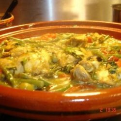 Tajine Msir Zeetoon - Moroccan Chicken With Lemons