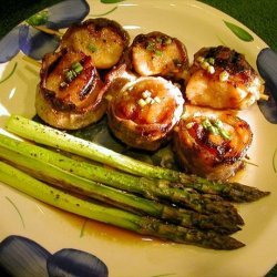 Bourbon Bacon Scallops