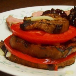 Grilled Eggplant Stacks