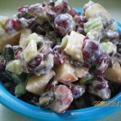 Cranberry Waldorf (A Healthier Version)