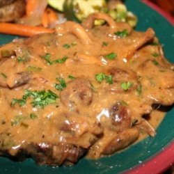 Sirloin Steaks With Creamy Sauce