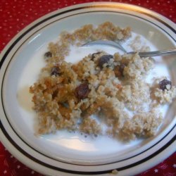 Baked Applesauce Oatmeal