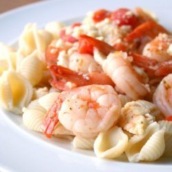 Greek Shrimp with Rigatoni