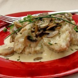 Mushroom Stroganoff With Mustard and Chive Mash