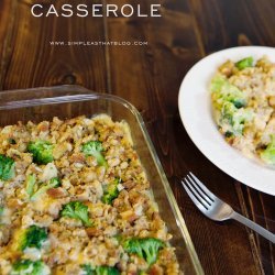 Easy Chicken Stuffing Casserole