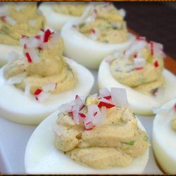 Garam Masala Deviled Eggs