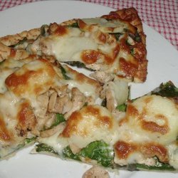 Chicken Florentine Pizza