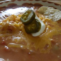 Surprisingly Good Refried Bean Soup