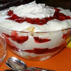 Paula Deen's Cherry Cheese Trifle