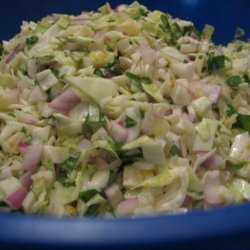 Garlicky Coleslaw